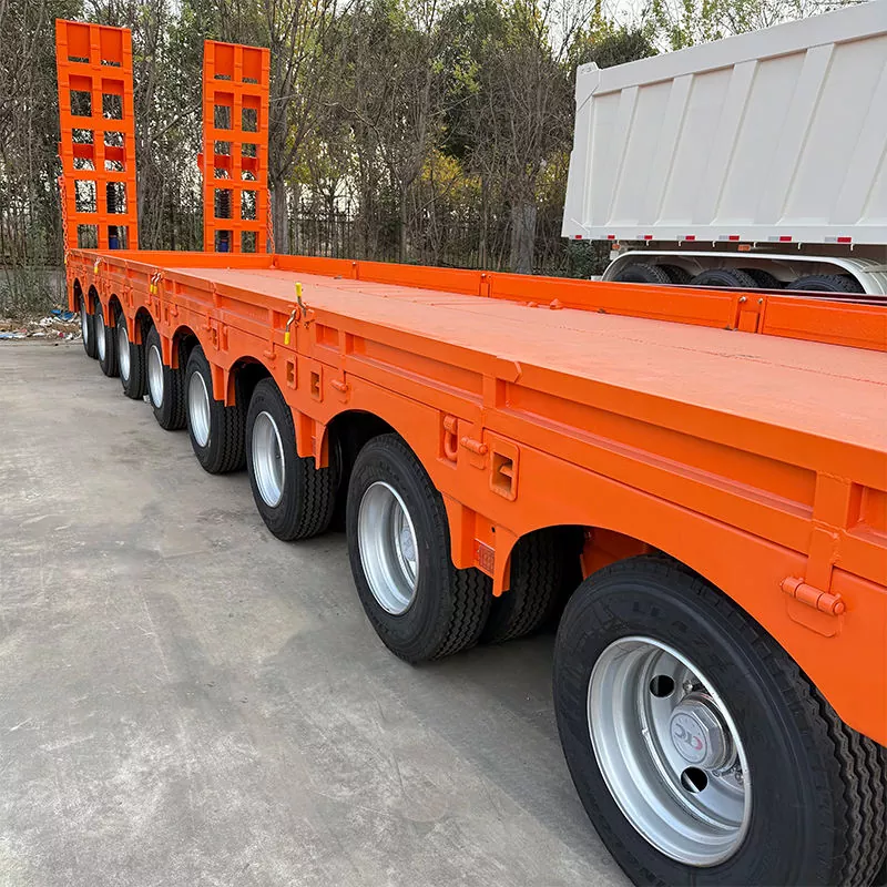 10-osiowa, wieloosiowa, hydrauliczna naczepa do transportu ciężkiego